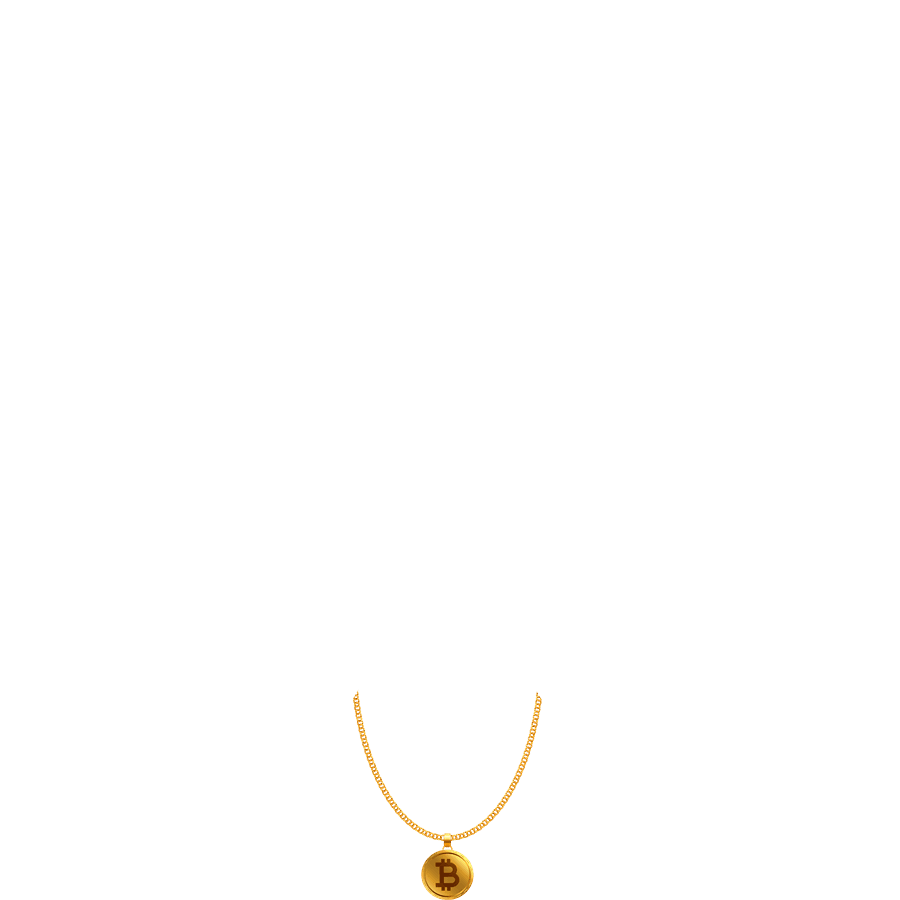 bitcion necklace